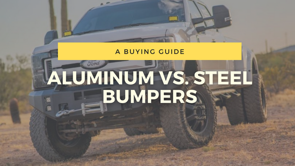 Aluminum Vs. Steel Bumpers