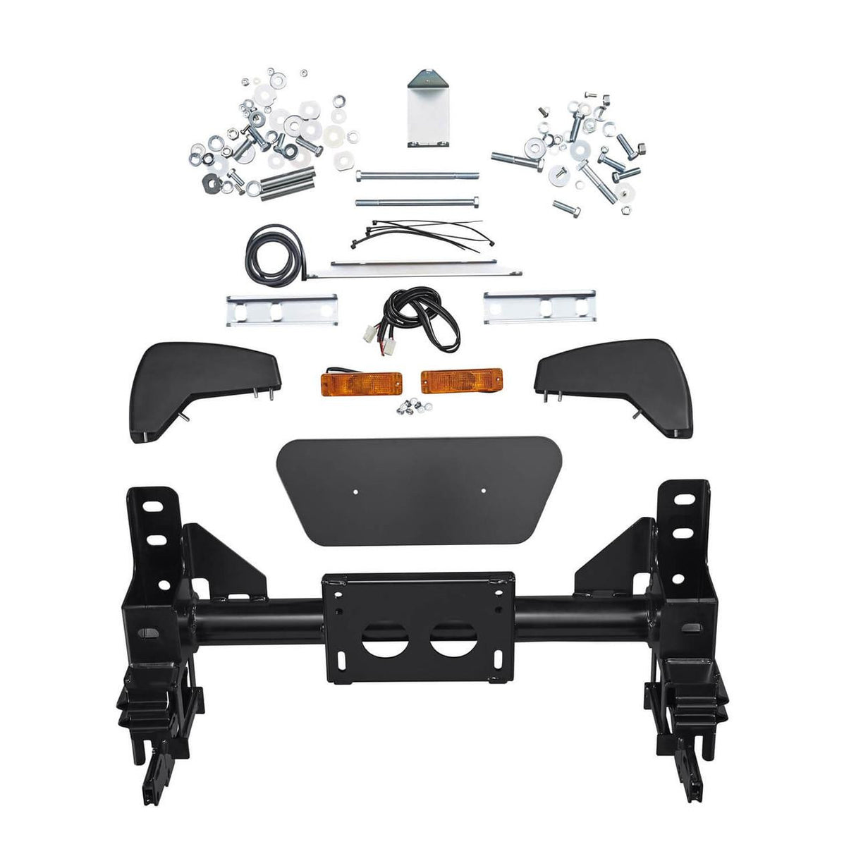 ARB 3413050B Toyota Land Cruiser 1998-2001 Deluxe Front Bumper Winch Ready - BumperStock
