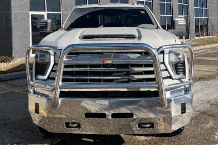 Ali Arc Guardian Ram 2500/3500 2019-2026 Front Bumper with Led and Sensor Cutouts DGG101LS