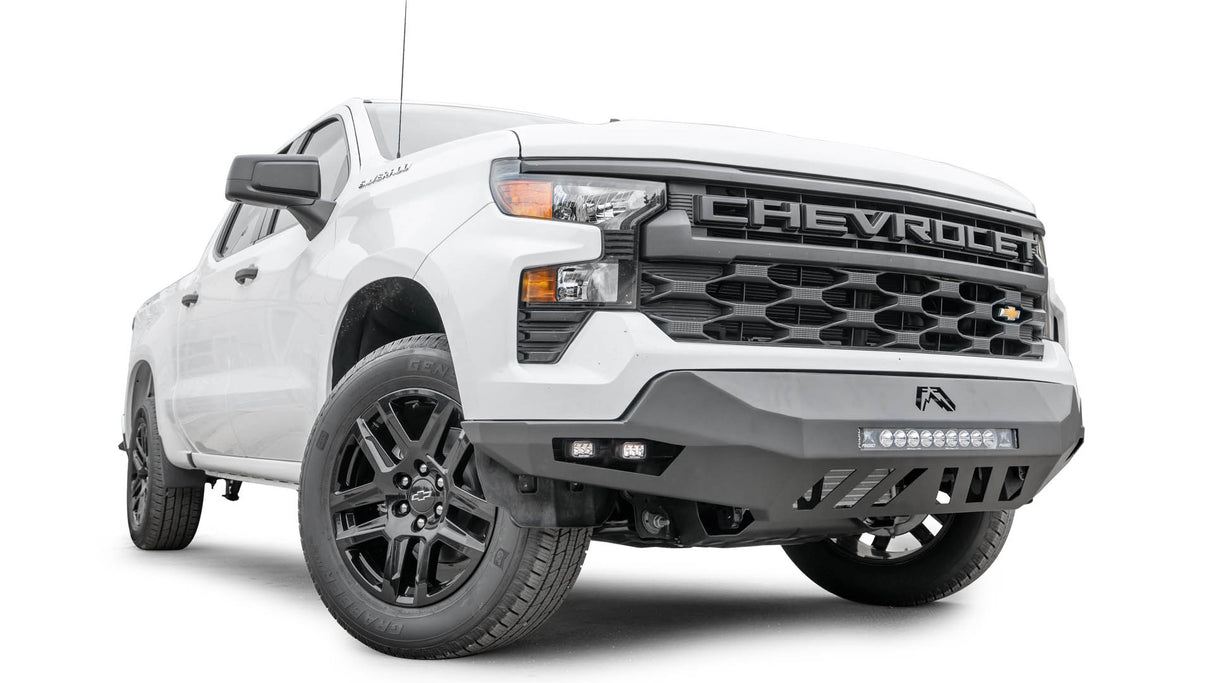 Fab Fours CS22-D5661-1 2022-2023 Chevy Silverado 1500 Vengeance Front Bumper No Guard - BumperStock
