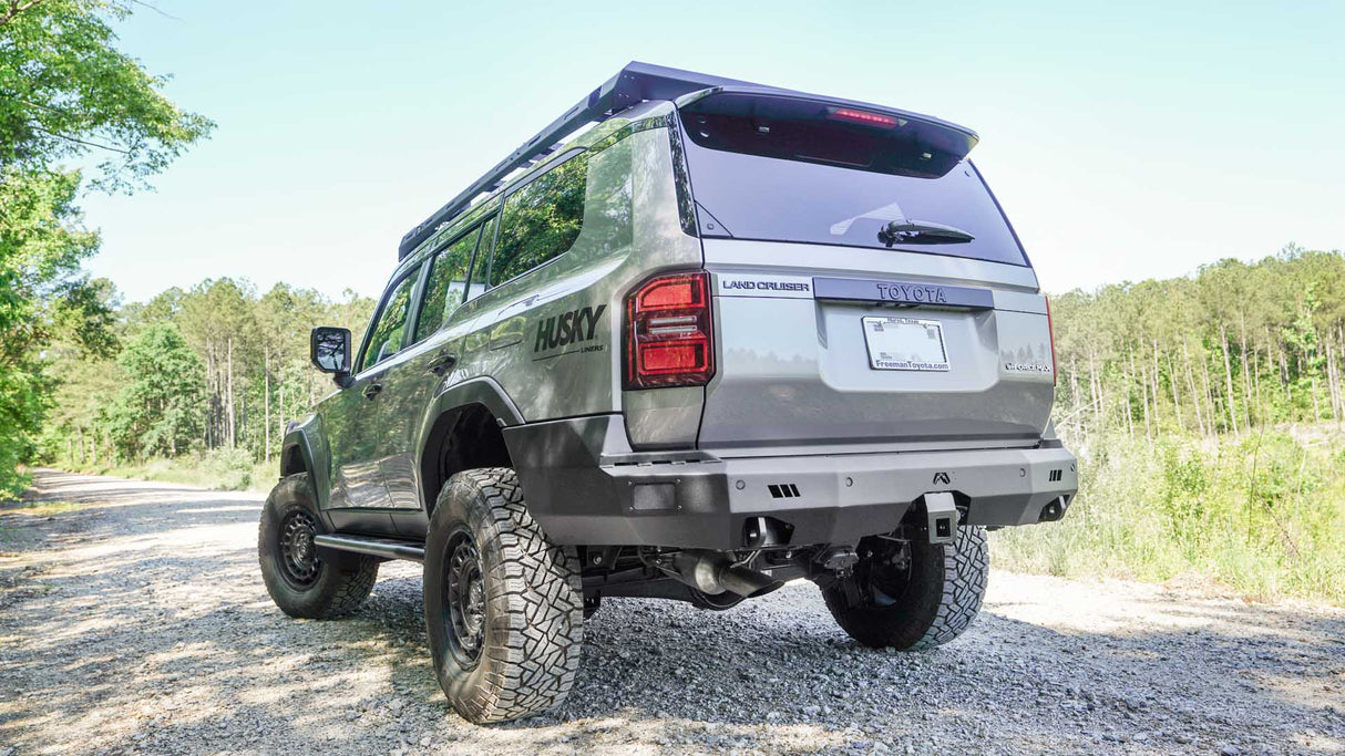 Fab Fours TL24-Y6751-1 Toyota Land Cruiser 2024-2025 Premium Rear Bumper - BumperStock