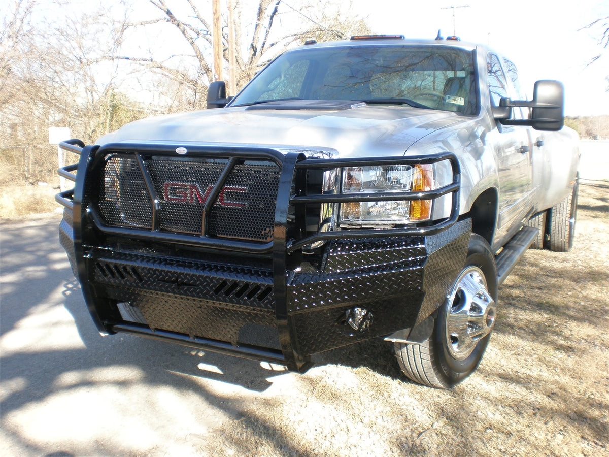 Frontier 300-31-1005 Original GMC Sierra 2500/3500 HD 2011-2014 Front Bumper - BumperStock