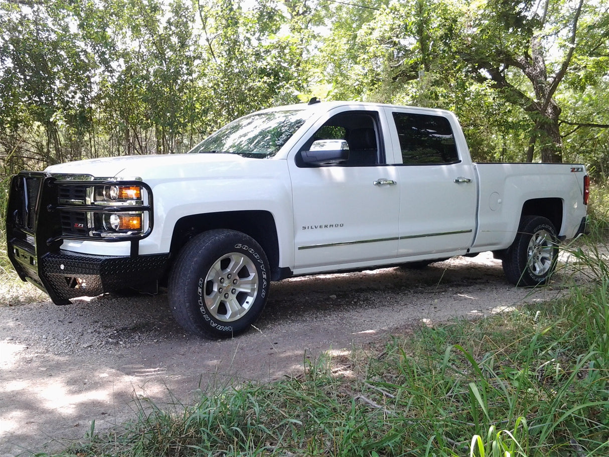 Frontier 300-21-4009 Original Chevy Silverado 1500 2014-2015 Front Bumper - BumperStock