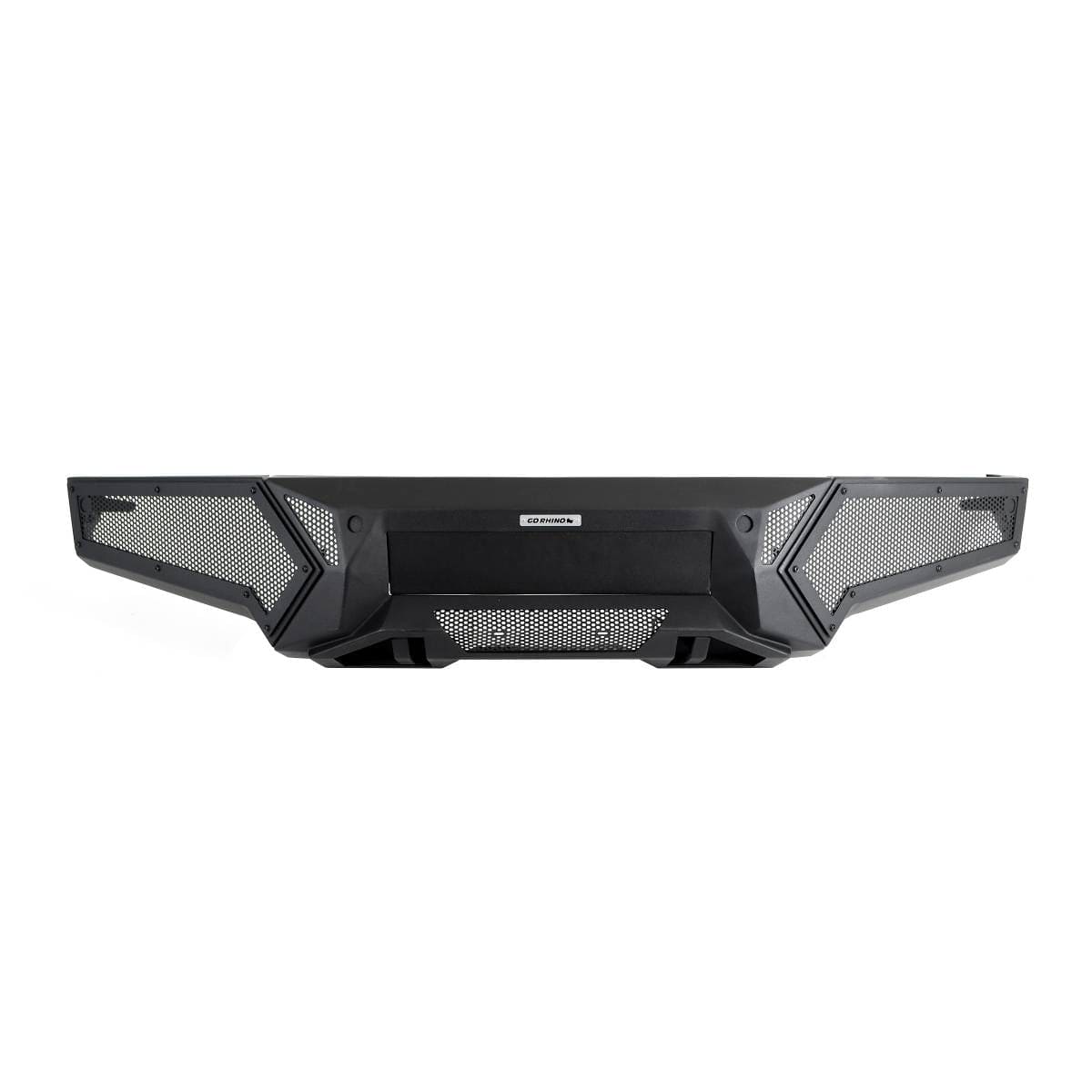 Go Rhino 341301T 2019-2023 Ram 1500 Element Front Bumper with Power Actuated Hide-Away Light Bar Mount - BumperStock