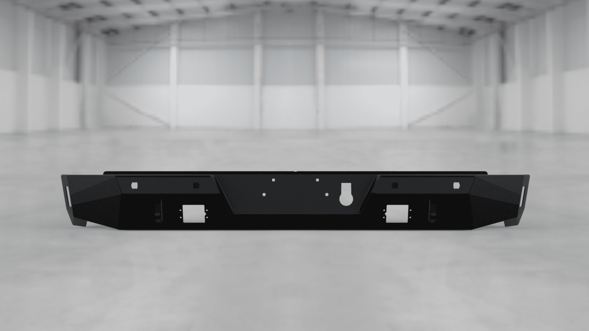 Hammerhead 600-56-0908 Nissan Titan XD 2016-2019 Rear Bumper with Sensors - BumperStock