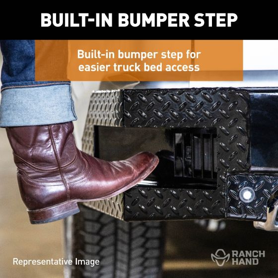 Ranch Hand SBC201BLSL 2019-2026 Chevy Silverado 1500 Sport Rear Bumper - BumperStock