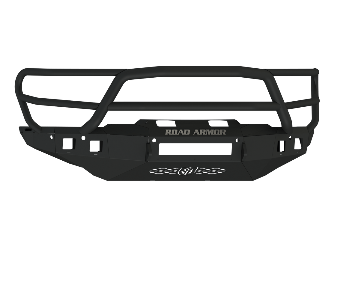Road Armor Stealth 2021-2023 Ram TRX 4211F5B-NW Base Non-Winch Front Bumper Lonestar Guard - BumperStock