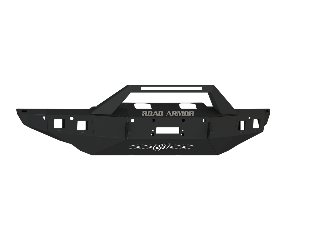 Road Armor Stealth 2021-2024 Ram TRX 4211F3B Front Winch Bumper with Sheet Metal Pre-runner - BumperStock