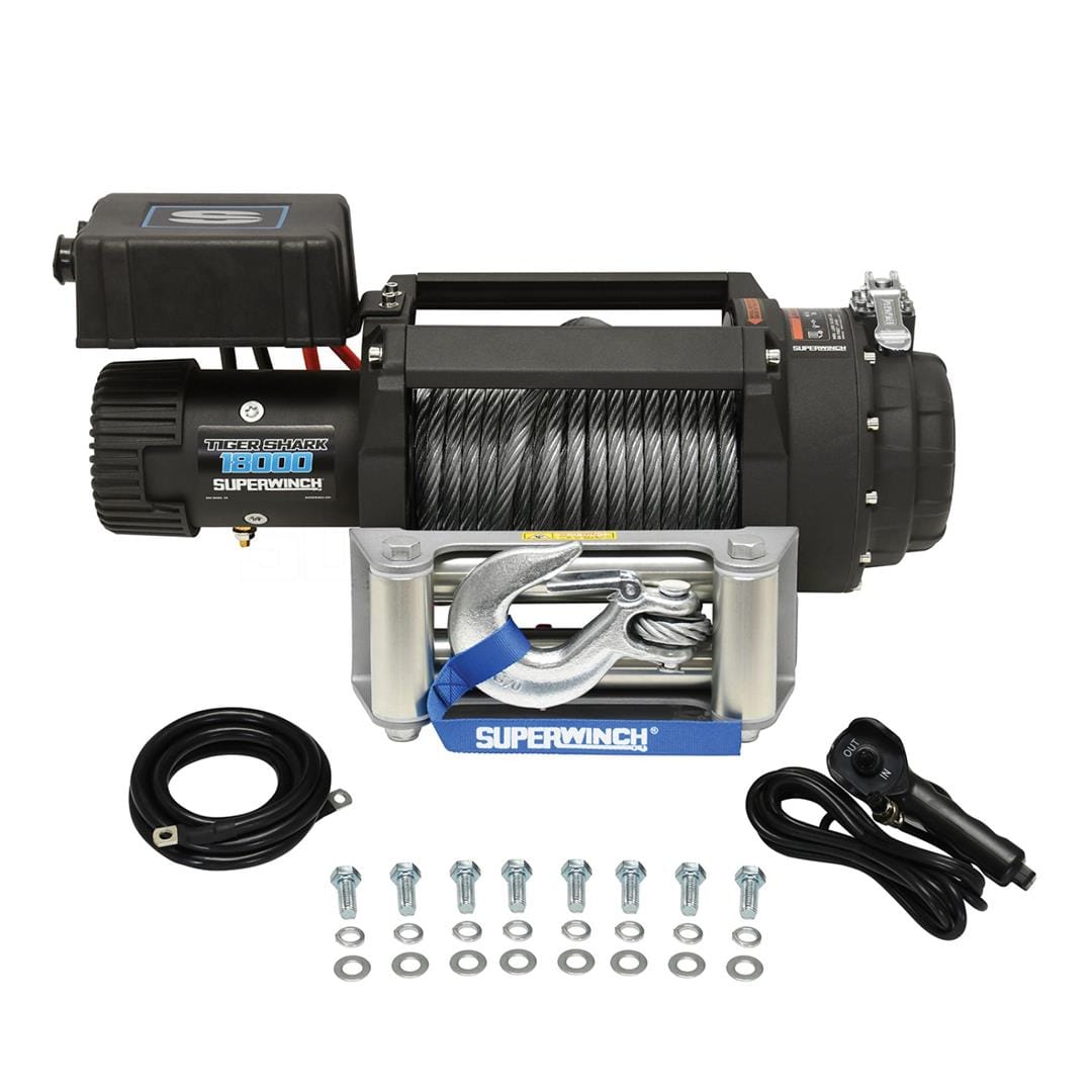Tiger Shark 18000 Winch - BumperStock