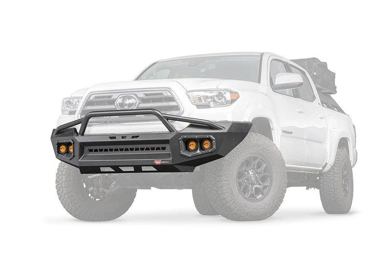 WARN Ascent XP 107272 2016-2022 Toyota Tacoma Front Bumper - BumperStock
