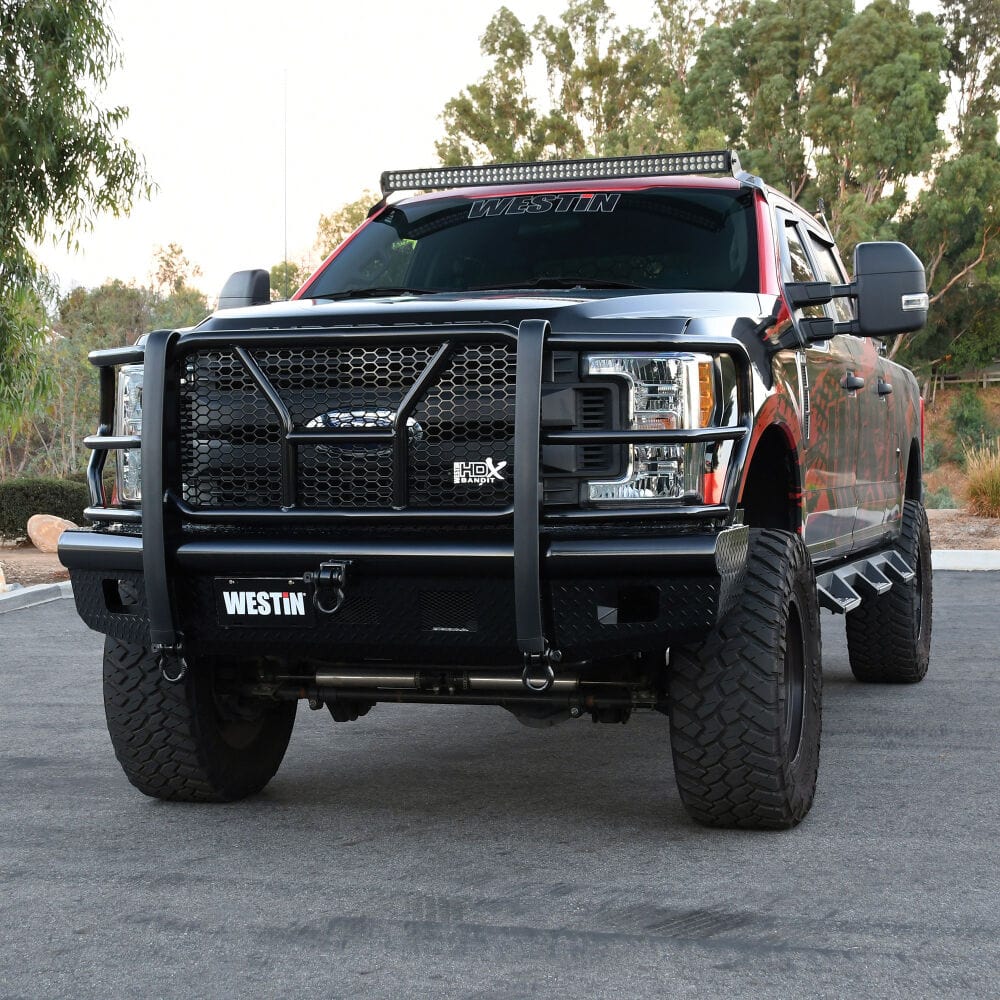 Westin 58-31125 Ford F250/F350 Super Duty 2017-2022 HDX Bandit Front Bumper - BumperStock