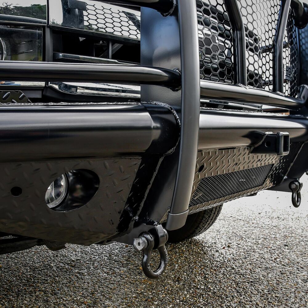 Westin 58-31155 Chevy Silverado 2500/3500 HD 2015-2019 HDX Bandit Front Bumper - BumperStock