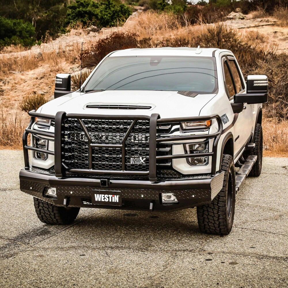 Westin 58-31185 2020-2023 Chevy Silverado 2500/3500 HD HDX Bandit Front Bumper - BumperStock