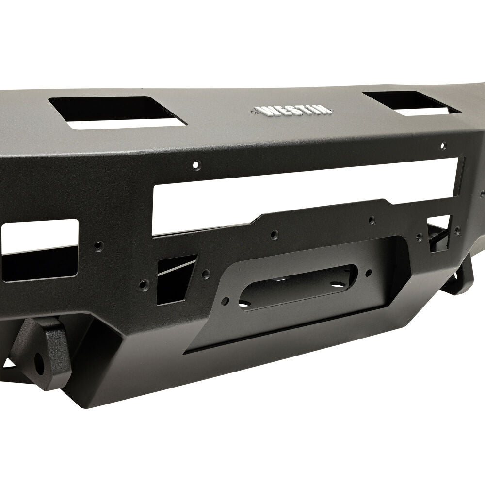 Westin 58-414215 Pro-Series 2024-2025 Chevy Silverado 2500/3500 HD Front Winch Bumper - BumperStock