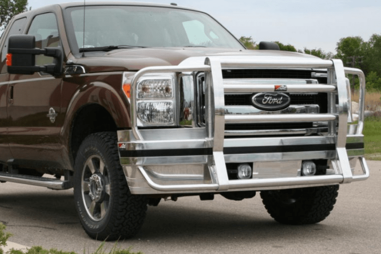 Ali Arc Aluminum Ford F250/F350 Superduty 1997-2007 Front Bumper With Rake FDR273-BumperStock