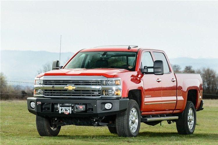 ARB 2262030 Chevy Silverado 2500/3500 2015-2019 Modular Base Front Bumper Winch Ready-BumperStock