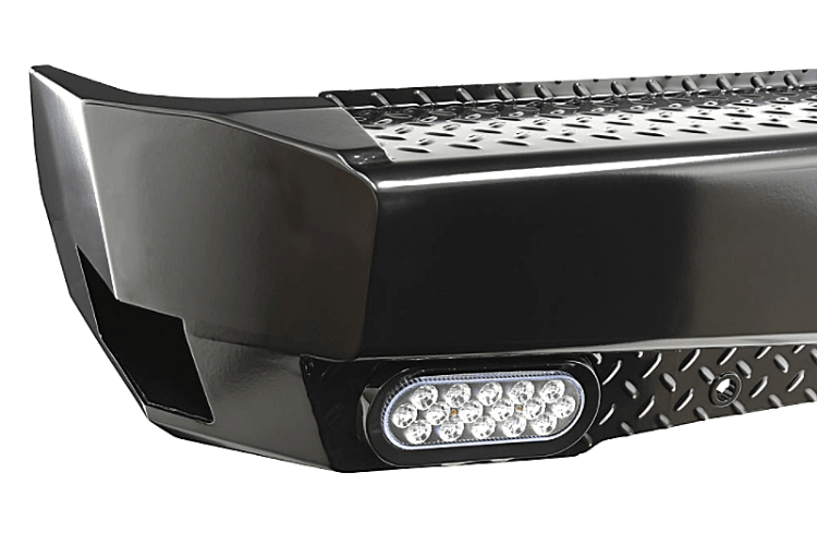 Westin 58-341175 Dodge Ram 1500 2009-2018 HDX Bandit Rear Bumper Black Finish-BumperStock