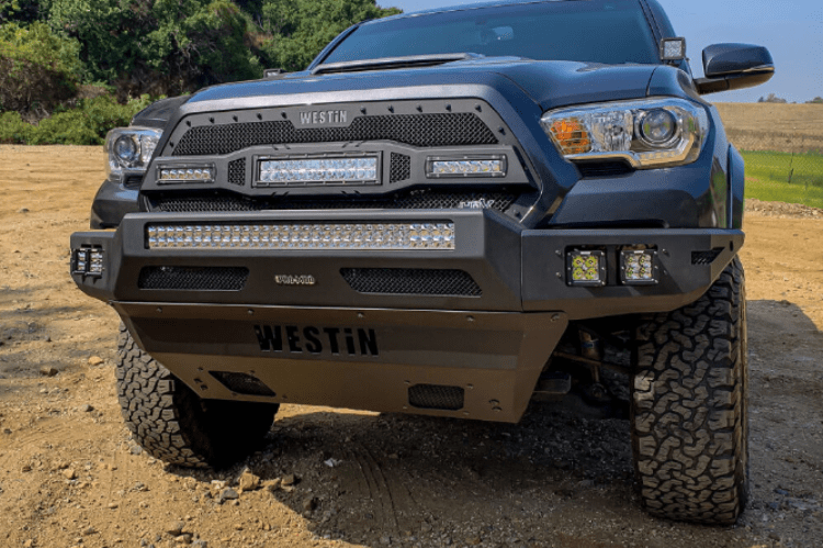 Westin 58-72005 Toyota Tacoma 2016-2023 Outlaw/Pro-Mod Skid Plate-BumperStock