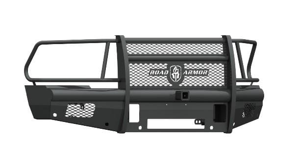 Road Armor 410VF26B 2010-2018 Dodge Ram 2500/3500/4500/5500 Vaquero Front Non-Winch Bumper Full Guard - BumperStock