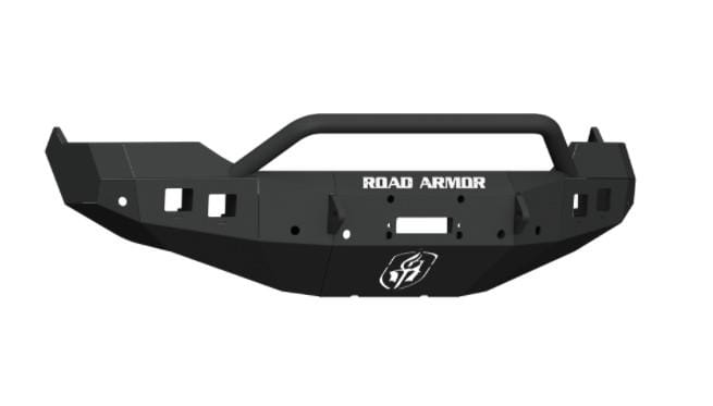Road Armor 413F4B 2013-2018 Dodge Ram 1500 Stealth Front Winch Bumper Pre-Runner Guard - BumperStock