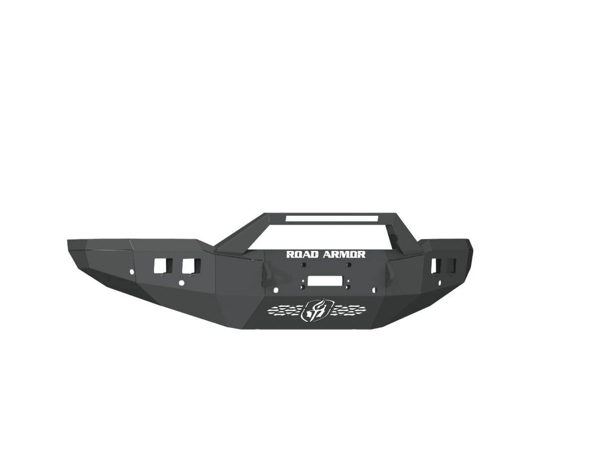 Road Armor 4194F3B 2019-2021 Dodge Ram 2500/3500/4500/5500 Stealth Front Winch Bumper Sheet Metal Pre-Runner Guard - BumperStock