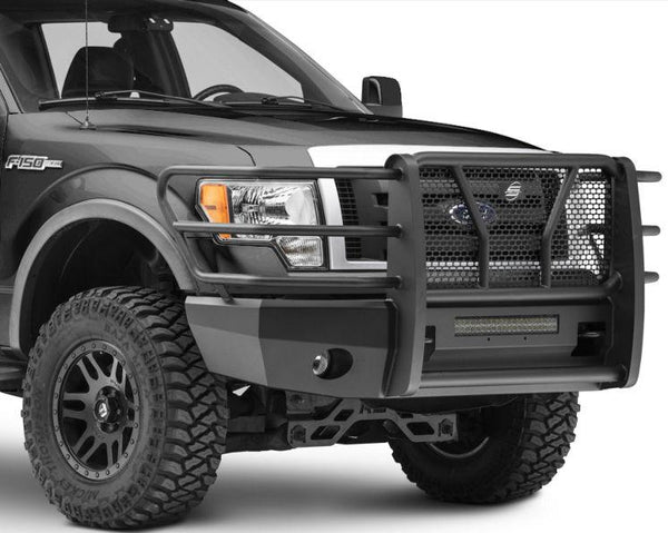 Steelcraft 60-11360 2009-2014 Ford F150 HD Elevation Front Bumper-BumperStock