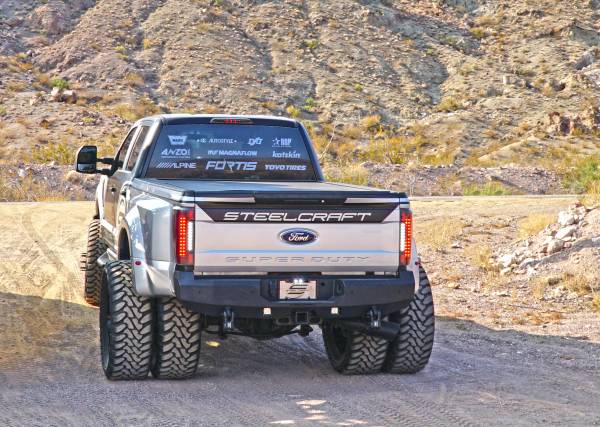 Steelcraft 76-21380 2017-2022 Ford F250/F350 Super Duty Fortis Rear Bumper - BumperStock