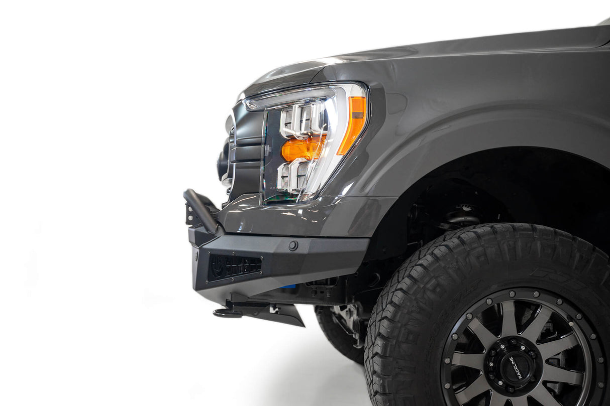 ADD F197431040103 2021-2022 Ford F150 HoneyBadger Front Bumper with Top Hoop - BumperStock