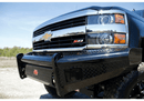 Fab Fours CH05-S1361-1 Chevy Silverado 2500/3500 HD 2003-2007 Black Steel Front Bumper No Guard-BumperStock
