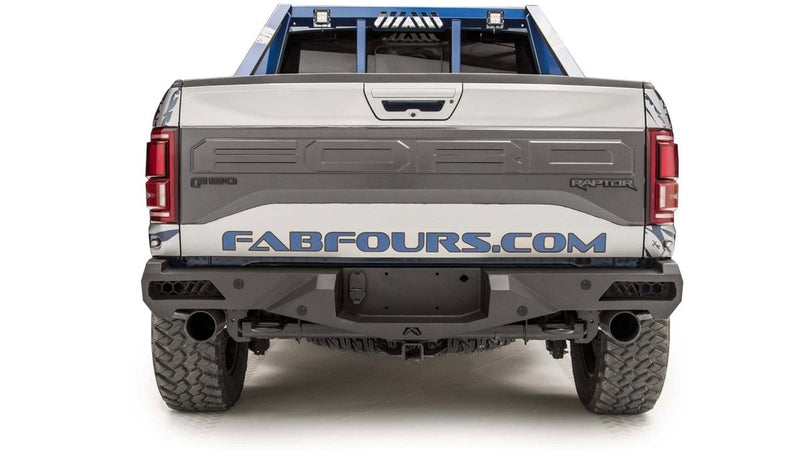 Fab Fours FF17-E4351-1 Ford Raptor 2017-2020 Vengeance Rear Bumper Sensor-BumperStock