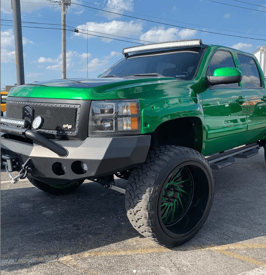 Road Armor 37704B 2008-2013 Chevy Silverado 1500 Stealth Front Winch Bumper Pre-Runner Guard-BumperStock