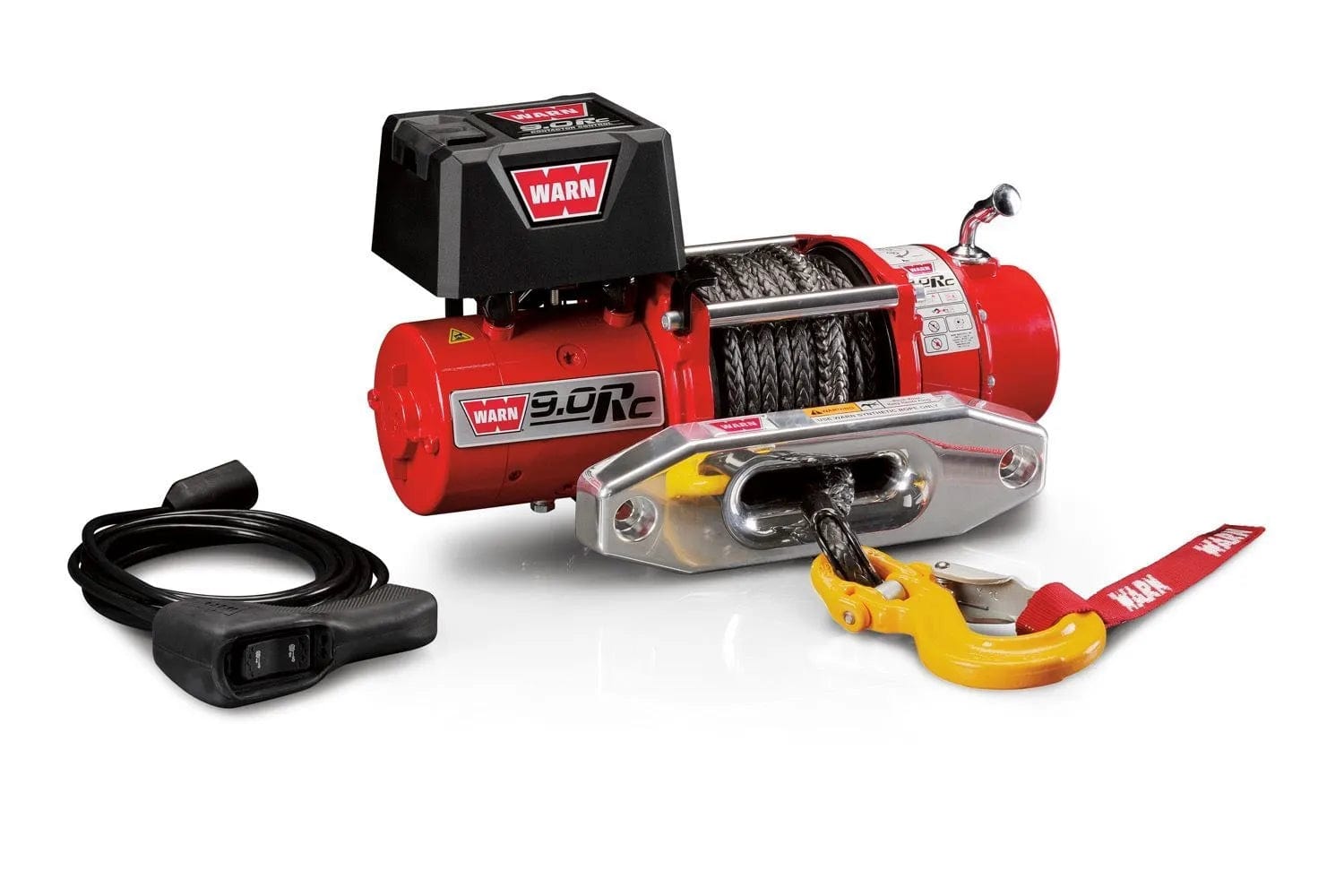 WARN 71550 9.0Rc Truck Winch 9k Synthetic - BumperStock