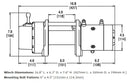 WARN 71550 9.0Rc Truck Winch 9k Synthetic - BumperStock