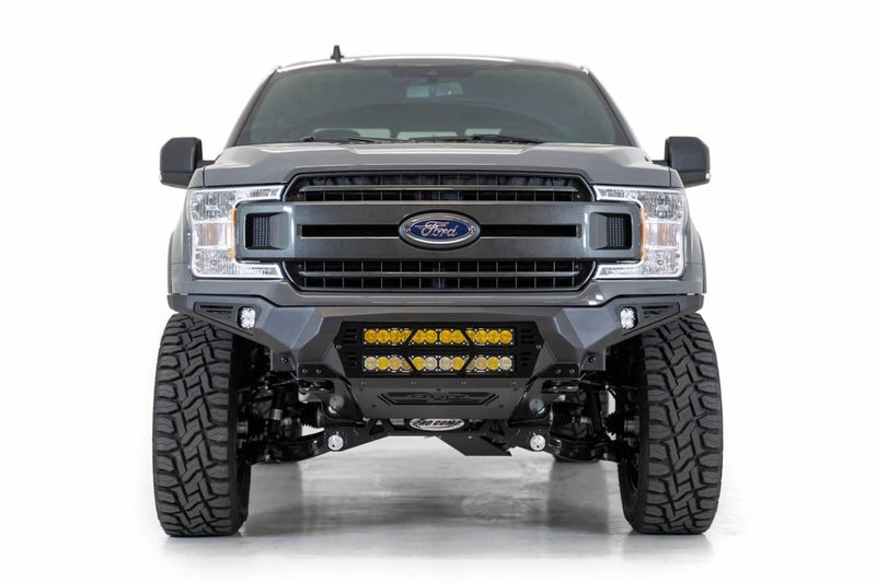 ADD F180012140103 2018-2020 Ford F150 Bomber Front Bumper (20 Inch Lights) - BumperStock