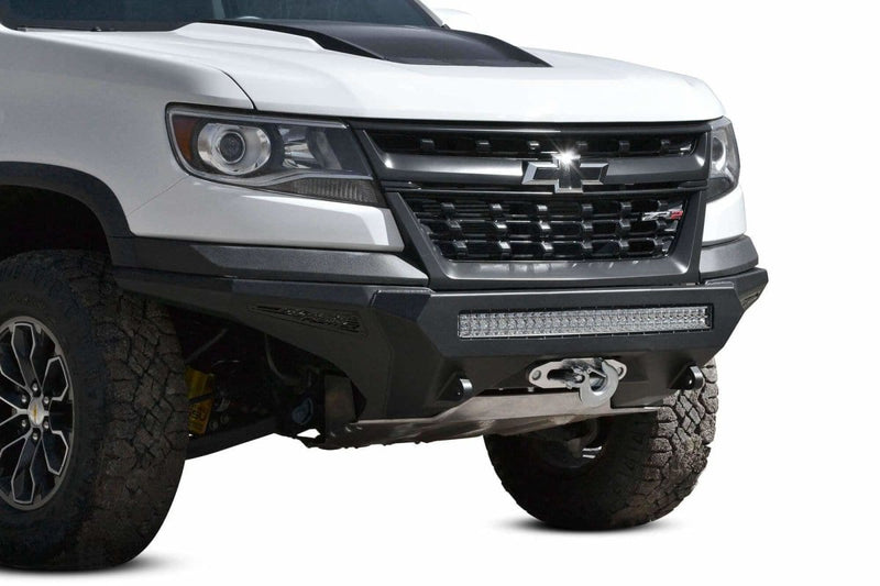 ADD F371202740103 Chevy Colorado ZR2 2017-2020 Stealth Fighter Front Bumper Winch Ready-BumperStock