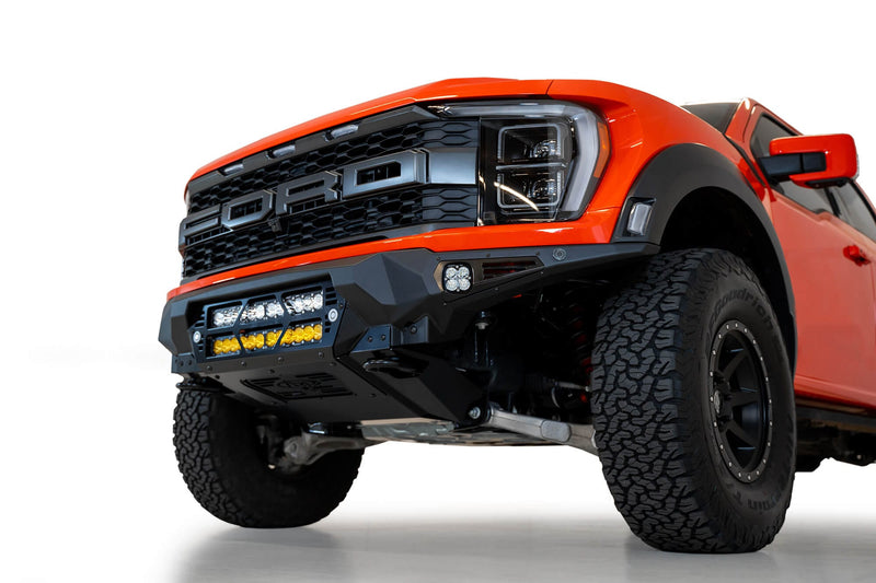 ADD F210012140103 2021-2022 Ford Raptor Bomber Front Bumper (20-Inch Lights) - BumperStock