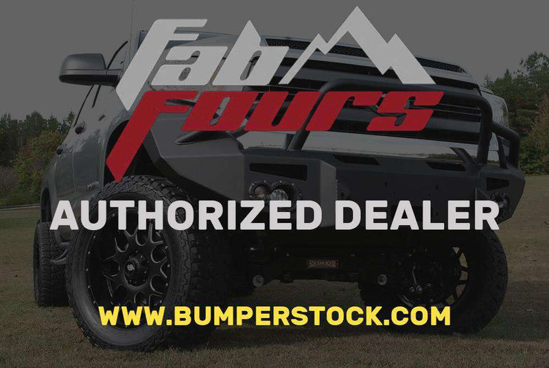 Fab Fours CH14-Q3062-1 2015-2019 Chevy Silverado 2500/3500 HD Black Steel Elite Front Bumper Pre-Runner Guard-BumperStock