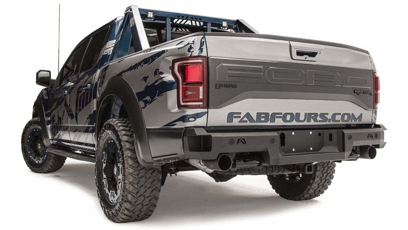 Fab Fours FF17-W4351-1 Ford Raptor 2017-2020 Premium Rear Bumper Sensor-BumperStock