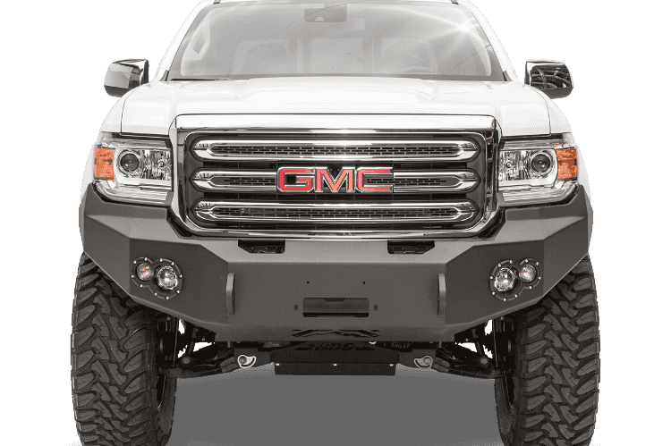 Fab Fours GC15-H3451-1 GMC Canyon 2015-2020 Premium Front Winch Bumper No Guard-BumperStock