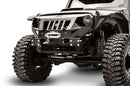Fab Fours GR1000-1 Jeep Wrangler JK 2007-2018 Grumper Stubby Front Bumper-BumperStock