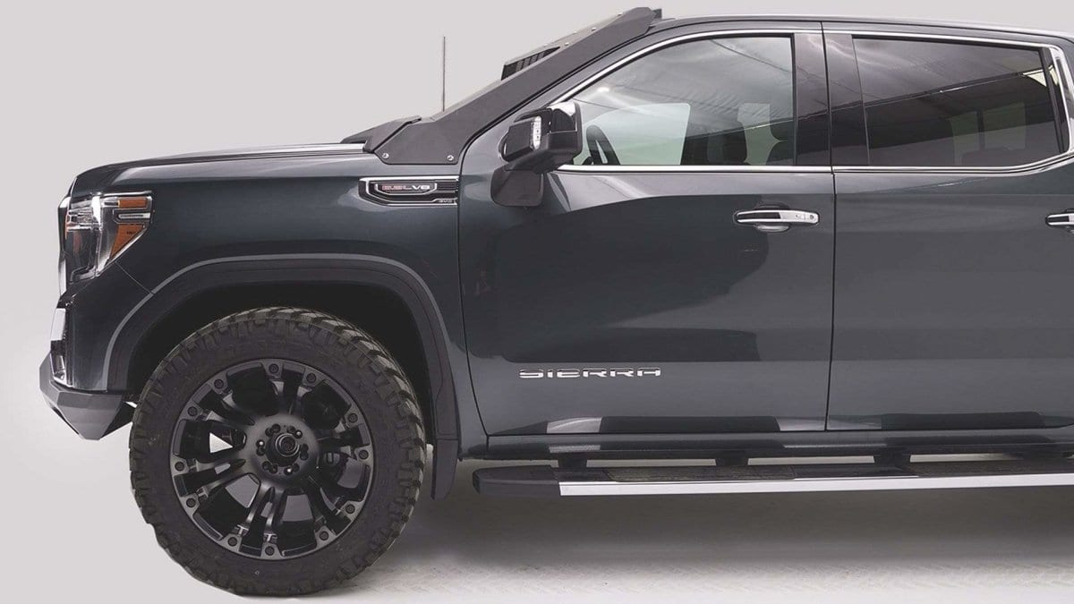 Fab Fours GS19-D6051-1 GMC Sierra 1500 2019-2021 Vengeance Front Bumper No Guard Sensor-BumperStock
