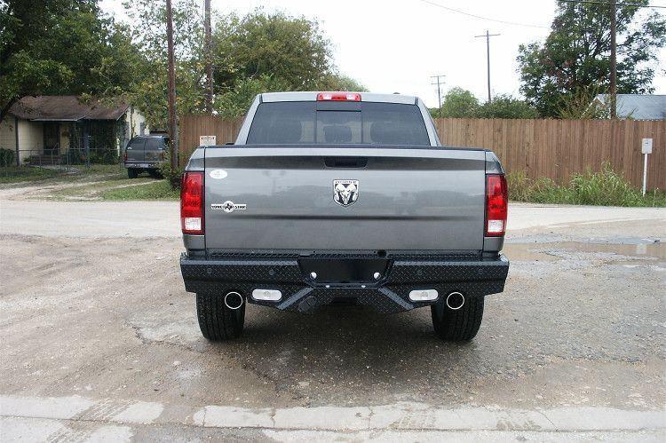 Frontier 100-40-9004 Diamond Dodge Ram 1500 2009-2016 Rear Bumper-BumperStock