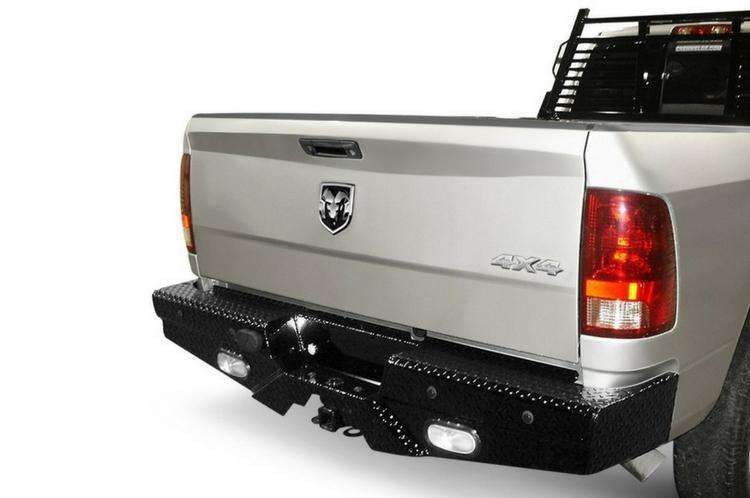 Frontier 100-41-0004 Diamond 2010-2018 Dodge Ram 1500 Rear Bumper-BumperStock
