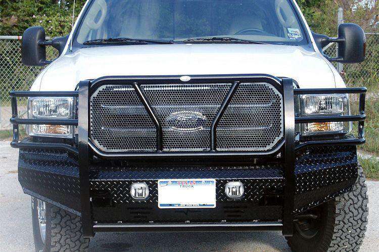 Frontier 300-10-5005 Ford F250/350 Superduty 2005-2007 Front Bumper-BumperStock