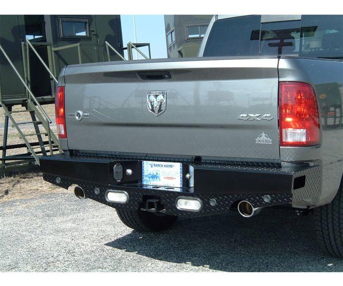 Ranch Hand SBD09HBLSLE 2009-2018 Dodge Ram 1500 Sport Rear Bumper-BumperStock