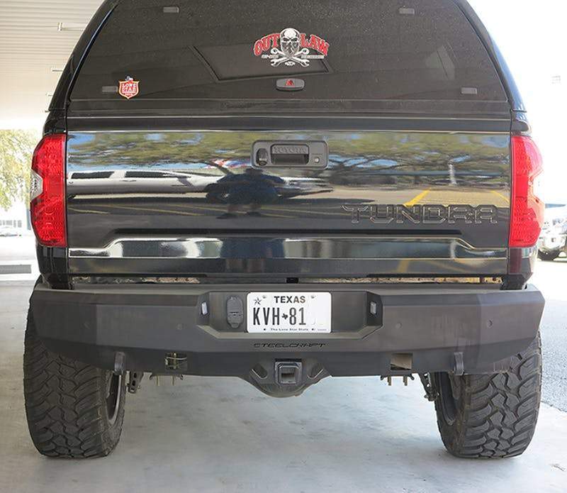 Steelcraft 76-23380 2014-2021 Toyota Tundra Fortis Rear Bumper-BumperStock