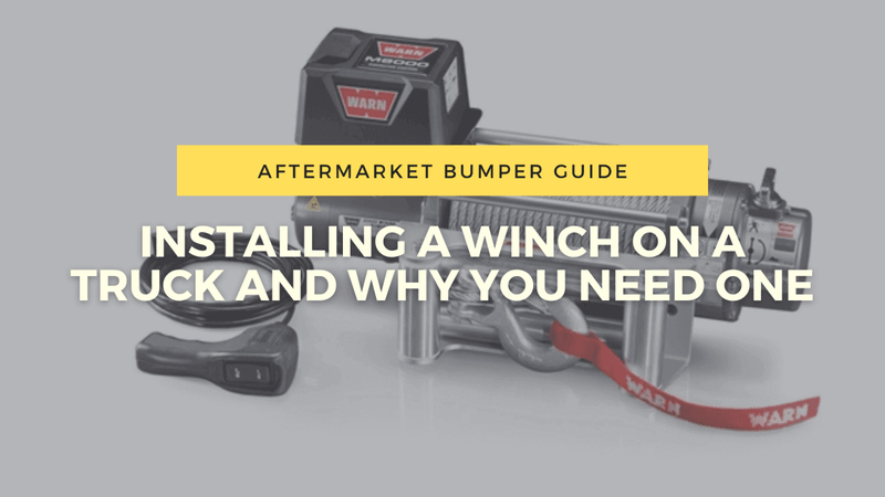 Installing A Winch On A Truck And Why You Need One | BumperStock