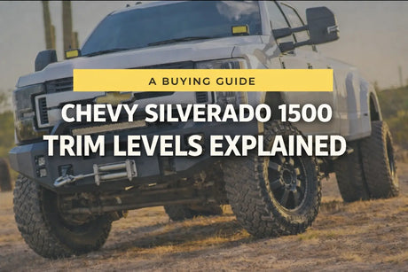 Chevy Silverado 1500 Trim Levels Explained: Which One Is Right for You?