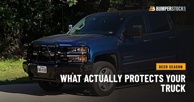 Chevy Silverado 2500HD with a Ranch Hand Summit front bumper, ready for deer season