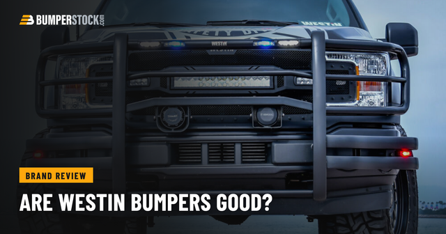 Are Westin Bumpers Good? Westin Public Safety demo Super Duty with grille guard and emergency lights